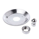 8" Bathroom Automatic 7 Colors LED Changing Round Top Shower Head Bath Rainfall
