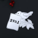 Carrier Pigeon DIY Puzzle Metal Embroidery Craft Stencil Cutting Die