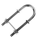 M12 Bow Stern Eye U Bolt 1/2" 12mm Stainless Steel Boat Marine Hardware