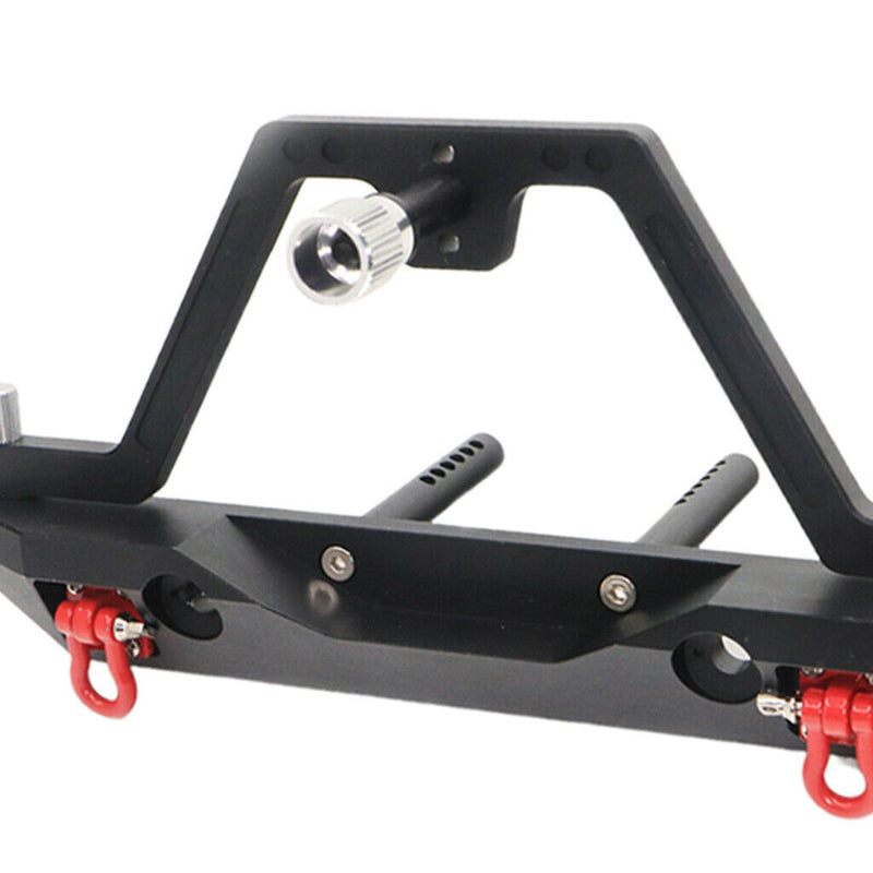 1/10 RC Metal Rear Bumper with Spare Tire Carrier for Axial SCX10 90046