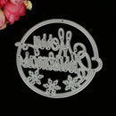 merry christmas metal cutting dies stencil scrapbook album paper embossing  ME