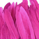 Approx. 50pcs 4-6 Inches Dyed Goose Feather for Decoration Craft---Pink