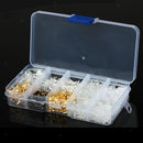 1040 Pcs Earring Safety Backs DIY Jewelry Findings Making Supplies With Box