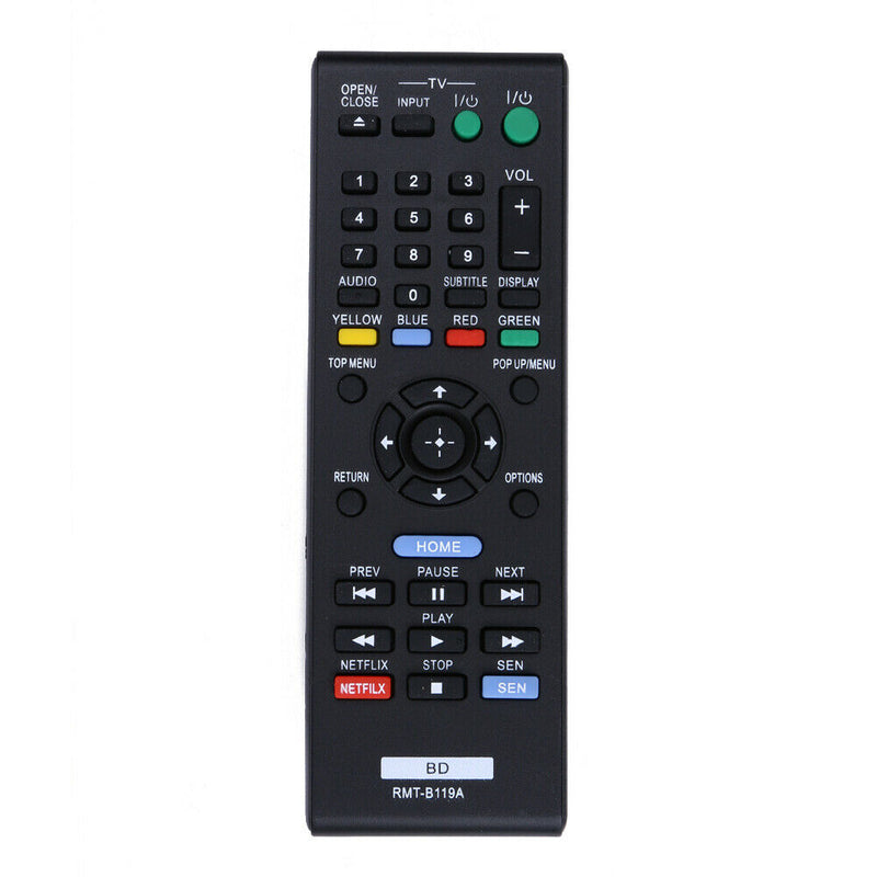 Universal Television Remote Control RMT-B119A for SONY BDP-S3200 BDP-S580