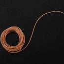 Lace strap lanyard leather natural natural color 2 mm Q7Q8