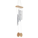 Lucky Metal Wooden White Wind Chime Garden Household Decor Birthday Gift