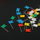 Flag Marker Shape Map Pins Cork Notice Board Push Pin Home Office