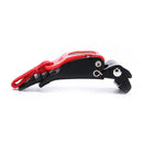 1X Quick Release Helmet Strap Buckle Pull Buckles Black & Red  JP NTAT3C