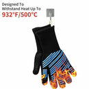 Extreme Heat Resistant Bbq Gloves, Kitchen Oven Mitts - Flexible Oven Glove