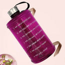 Water Bottle Leak Proof Jug Cup Kettle GYM Hiking Sports 73 oz Purple