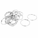 18pcs 56mm Book Hoop Binding Rings Scrapbook Album DIY Loose Leaf Ring P4O6