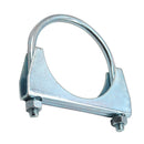 35794 3" Zinc Plated Round U  Saddle Exhaust Clamp