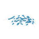 45pcs 11x4mm Body 1W 1% 1 Ohm Metal Lead Resistors Axial Lead