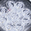 1pc 9 LED Car SUV Driving Headlight Fog Light Spot+Flood Beam Working Lamp 27W