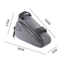 Waterproof Mountain Road Folding Bike Triangle Bag with Reflective Stripes