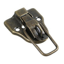 Cabinet Boxes Duckbilled Metal Toggle Latch Catch Hasp Bronze Tone