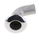 316 Stainless Steel Boat Yacht Deck Drain Scupper 90 Deg 25mm