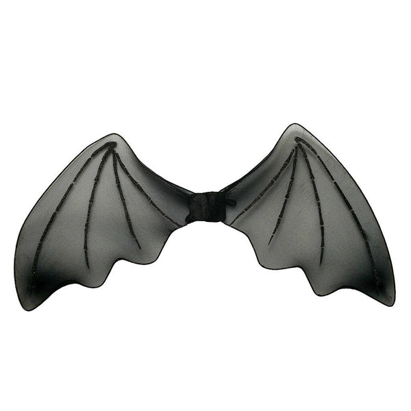 Halloween Kids Cute Black Bat   Angel Fancy Dress Accessories