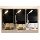 Gooseneck Flexible LED Desk Lamp Light with Wireless Charger for Home Office