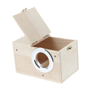 Parakeet Nest Box,Budgie Nesting House,Breeding Box for Parrot Mating Right Open
