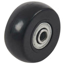 40 x 18mm Luggage Suitcase Wheels Replacement Repair kit 2 Pair