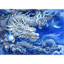 5D DIY Full Drill Diamond Painting Ice Dragon Cross Stitch Embroidery Kits