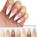10Pcs Nail Art Non-woven Silk Gel Tips Extension Fiber Glass Form Plj
