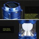 Portable USB Solar Power LED Camping Lantern Tent Hiking Torch Lamp Light H R3H2
