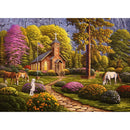 Hut 5D Full Round Diamond Painting DIY Cross Stitch Embroidery (LD345)