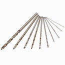 Mini mini Aluminum Hand Drill With Keyless Chuck +10x Twist Drills Rotary T