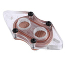 DIY CPU Water-Cooled Block Copper Base North Bridge Water Cooling Block A