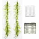 2pcs Carp Fishing Rigs Ready Made Hair Rigs Terminal Tackle Hook Weed Line  Y9W2