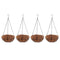 4pcs Hanging Flower Basket Round Flower