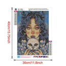 5D DIY Full Drill Diamond Painting Girl Embroidery Mosaic Craft Kit (W1525)