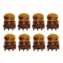 24pcs Plastic Mini Hair Styling Clips Claw Clamps Hairpin Decor For Women Girls