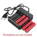 Eu Plug 4X Slots Battery Charger With Protection 18650 Lithium-Ion Battery LJLJ