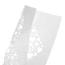 Plastic Cake Foam Spray Template Barista Stencils Decoration Tool Garland M I7N6