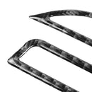 For Golf 7 2013-2017 Carbon Fiber Air Vent Outlet Cover Trim Car Stickers