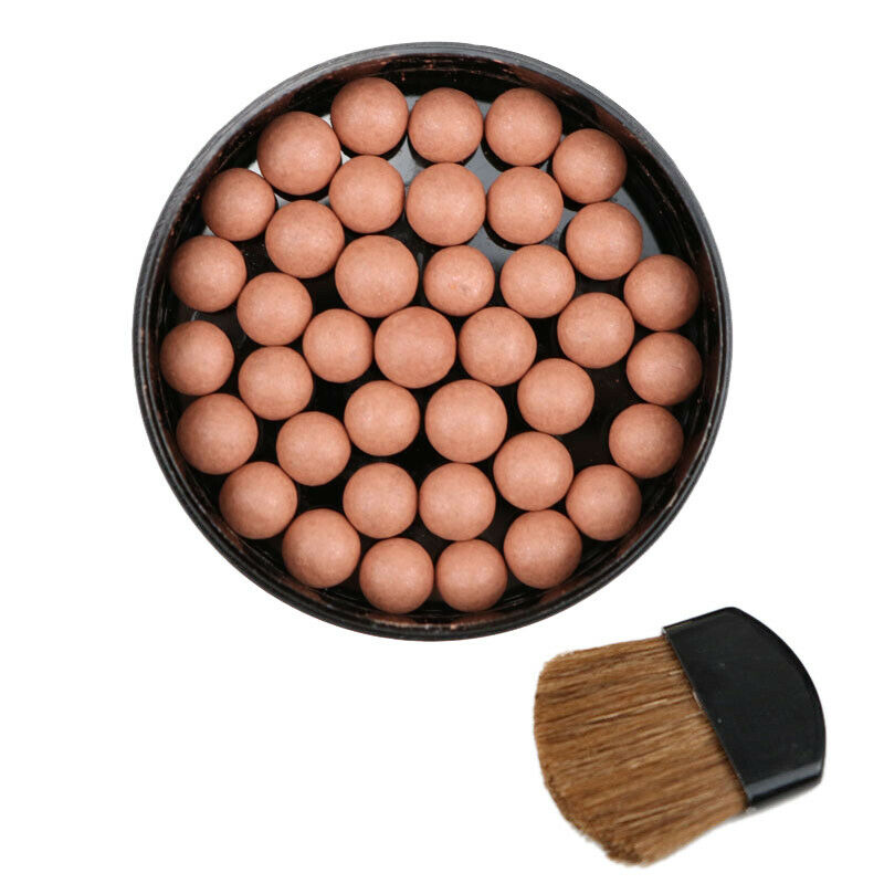 1Pc Makeup Face Matte Blusher Ball 3 In 1 Blush Eyeshadow Contour Cosmetics H2G2