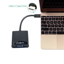 USB-C USB3.1 Type C for Adapter Cable VGA Male to VGA Female Video Transfer