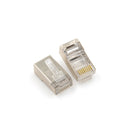 50X Modular Plug Connector RJ45 Cat6 8P8C Shielded Stranded Crimp LJ