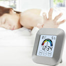 Indoor Thermometer Humidity Monitor with Touchscreen Backlight Timer Smart  I3H8