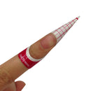 100Pcs Nail Art Tips Extension Forms Guide French Diy Tool Acrylic Uv Gel OZ