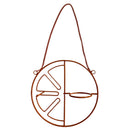 Iron Bird Feeder Home Hanging for Garden Decor Accessories Wild Birds Finch
