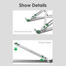 Aluminum Alloy Foldable Laptop Stand Adjustable Desk Holder For Laptop PC