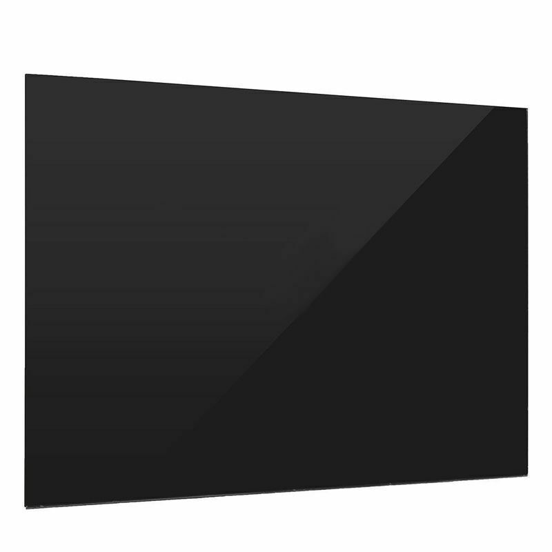 Guitar Bass Pickguard Sheet Scratch Plate Blank Material 1 Ply Black 43 x 2