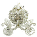 Retro Pumpkin Carriage Box Crafts Gifts Hinged Jewelry Trinket Box European