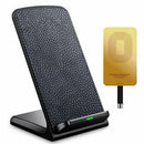 Leather Fast Wireless Charger For Phone 10W Rapidly Charge,Portable Chargin