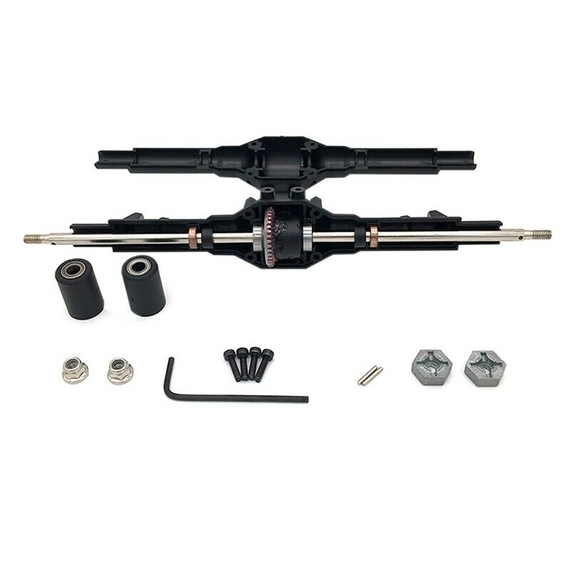 For Wltoys 12428 12423 RC Car Spare Parts Rear Axle Rear Gearbox Accessory  Q2G3