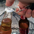 20 In 1 Mini Survival EDC Multi-Tool Gear Carabiner Keychain Bottle Opener
